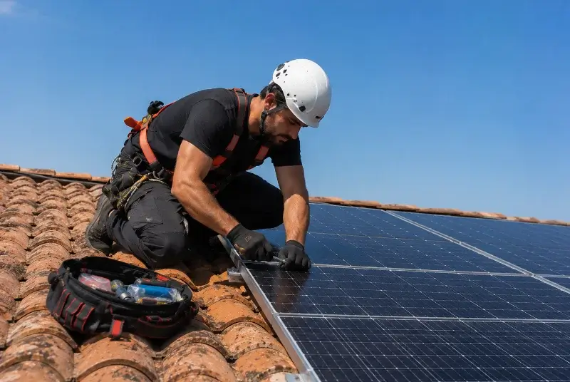 Maintenance et monitoring de panneaux solaires à Alles-sur-Dordogne